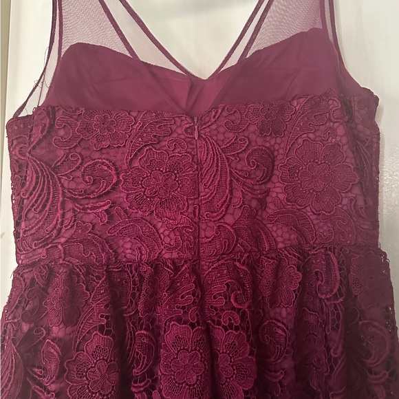 Adrianna Papell Lace Embroidery Dress - Picture 10 of 10